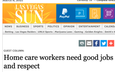 Home care workers need good jobs and respect